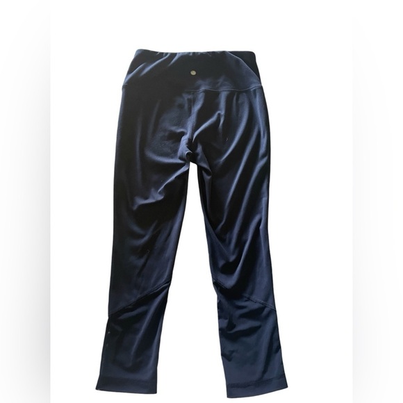 Yogalicious High Waist 7/8 Blue Leggings Size Small - Picture 2 of 6